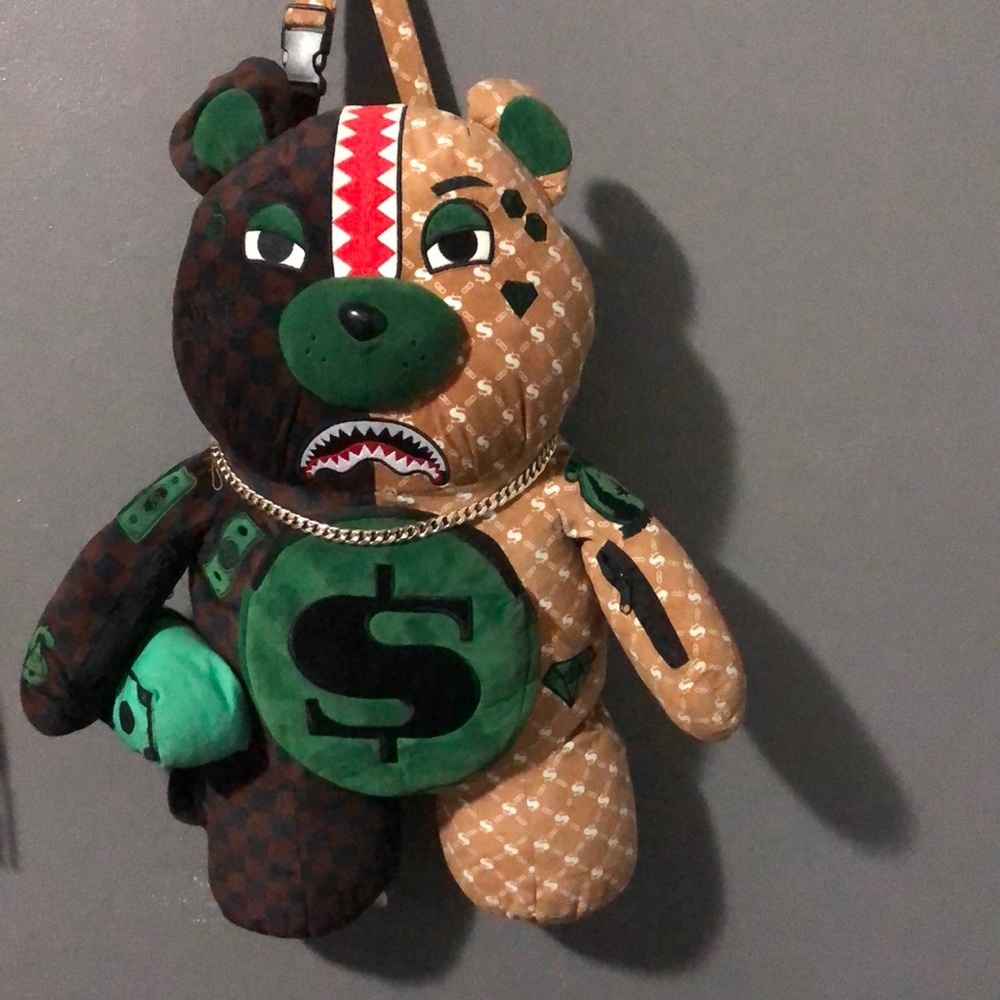 Spray ground bear backpack